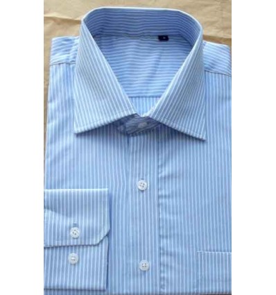 Fredao Moda Masculina  Camisa azul da coleção manga longa, 100% algodão, tipo exportação,  cód 855 Entrega imediata com to