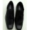  Sapato preto de couro, masculino com cadarço e solado antiderrapante, cód  1469 Ref 4018 Entrega imediata com todas garantias