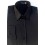 Fredao Moda Masculina Camisa preta em tecido de cetim de poliéster com brilho, manga longa, cód 1498PB Entrega imediata com to
