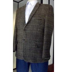 Fredao Moda Masculina Blazer EXTRA GRANDE, em tecido 100% de lã grossa com gramatura 570, cor xadrez, cod. 1158 Entrega imediat