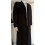 Fredao Moda Masculina Sobretudo de tecido poliéster, cor preto, modelo longo com corte inglês, Cód 1029 Entrega imediata com 