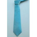 Gravata azul tifany em jacquard com forro de poliéster modelo longo, 1474T