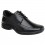  Sapato Extra Grande preto de couro legitimo com amortecedor e tecnologia Air 3D, altamente confortável, cód. 1593 Entrega ime