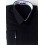 Fredao Moda Masculina Camisa Plus Size, (Extra Grande), preta manga longa de puro algodão fio 120 Egípcio, cód 1585 Entrega i