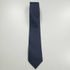 Gravata azul noite lisa 100% poliéster tamanho único, cód 1338