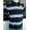  Camiseta gola polo azul com listras brancas. Cod. 846 Entrega imediata com todas garantias da Empresa Fredao