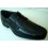 Fredao Moda Masculina Sapato masculino de couro preto, com cadarço, padrão exportação,  Ref. 142 Entrega imediata com todas 